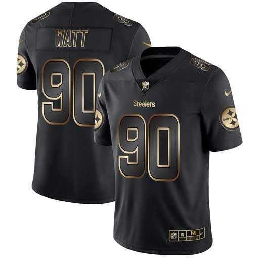 Nike Steelers 90 T.J. Watt Black Gold Vapor Untouchable Limited Jersey Dyin,We sell and wholesale Nike Steelers 90 T.J. Watt Black Gold Vapor Untouchable Limited Jersey Dyin on line form chian!